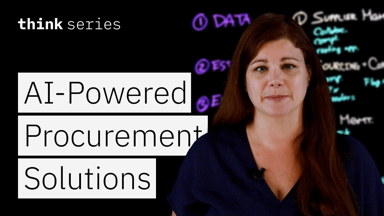 This IBM video explores how AI agents are reshaping procurement